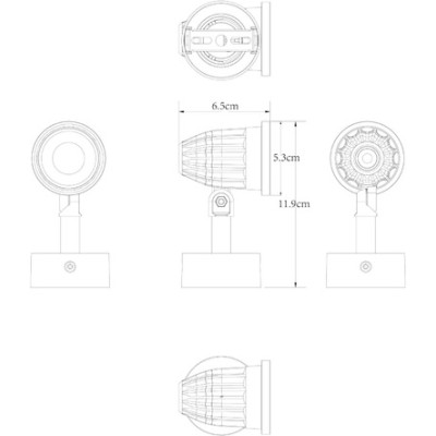Архитектурная подсветка Elsie A1127AL-1BK