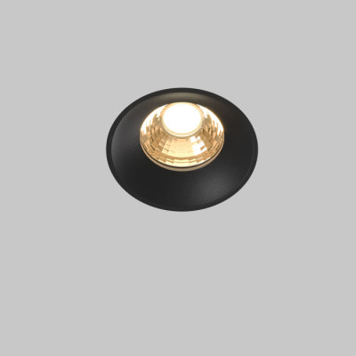 Точечный светильник Round DL058-12W2.7K-TRS-B