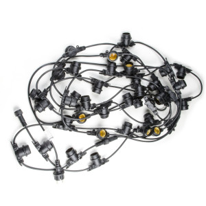 Гирлянда  UDL-K111 80/E27/20M IP65 BLACK BELT-LIGHT