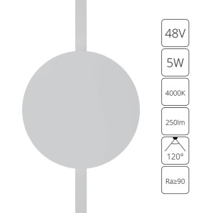Трековый светильник Rapid A6163PL-1WH