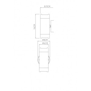 Архитектурная подсветка Atlas A3503AL-2BK