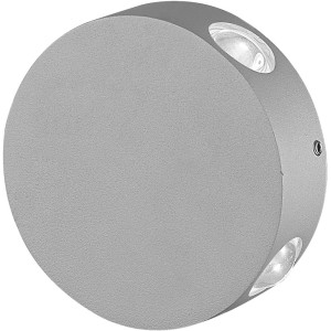 Настенный светильник уличный  ULU-S42A-4x1W/4000K IP65 GREY