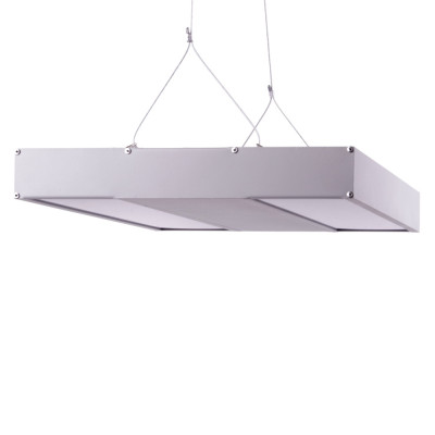 Промышленный подвесной светильник ULO-K16B ULO-K16B 2x22W/4000K/L100 5W/3000K IP44 LIGHT GREY