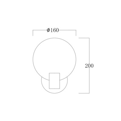 Бра Rondo 162FL-61500