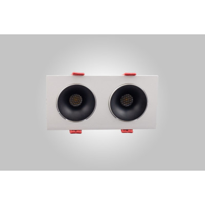 Точечный светильник  AM480-2 BK+WH 15,4W