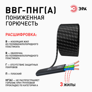 Кабель  ВП3-1,5-20
